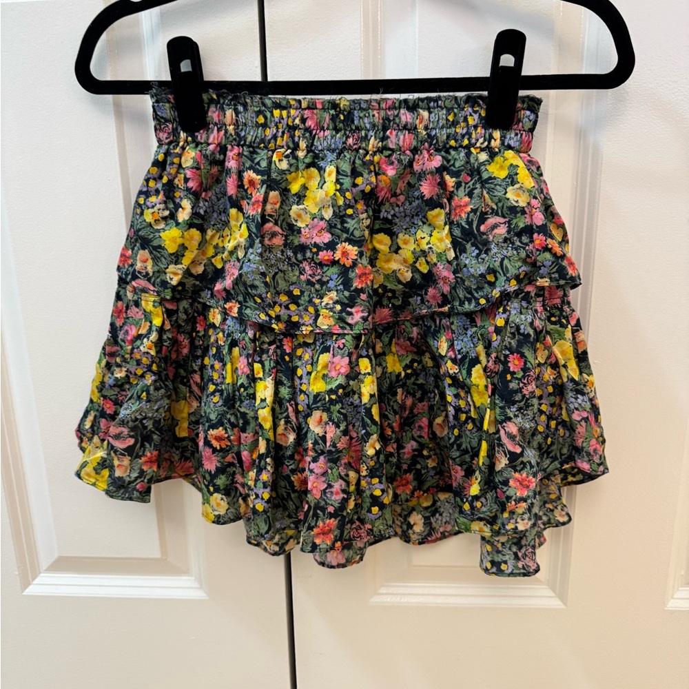 LoveShackFancy Ruffle Mini Skirt, CS - Picture 2 of 5
